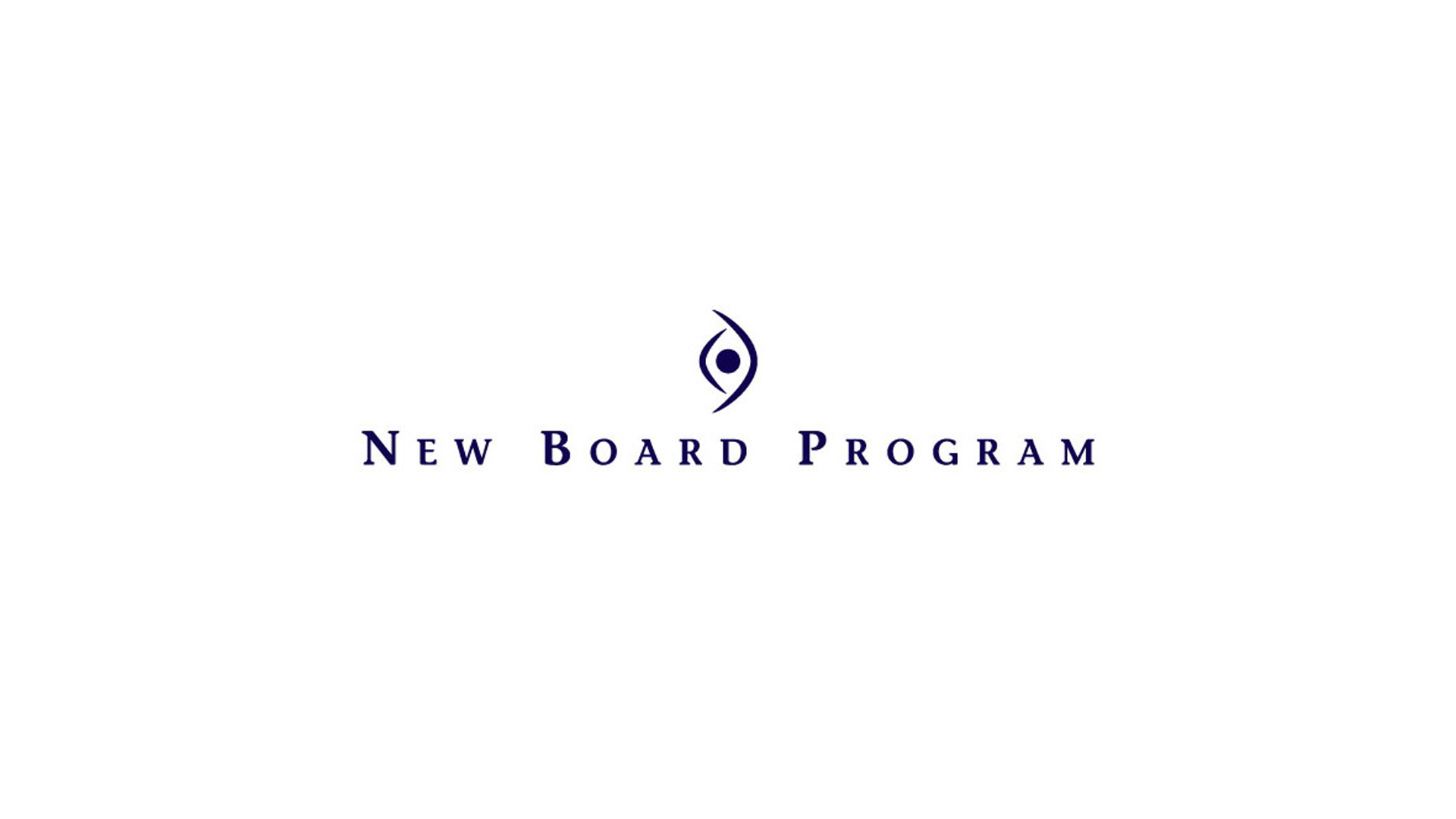 New Board Program